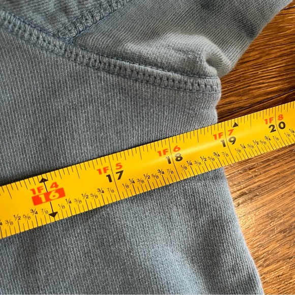 Pact organic cotton sweatshirt M blue women’s - Picture 5 of 7